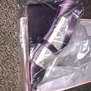 Touch Ups Jenna Plum colored shoe